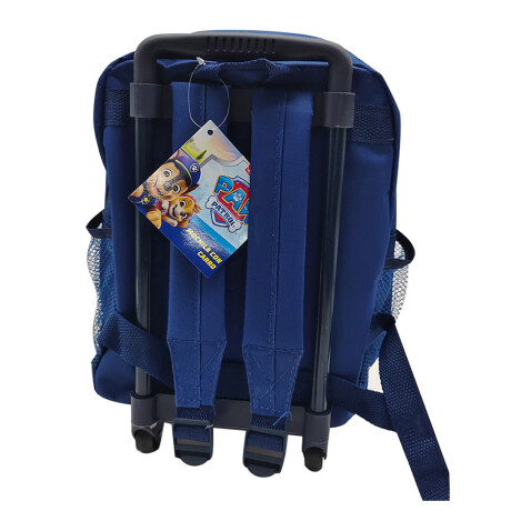 Mochila Escolar Paw Patrol 30CM con Carrito AZUL