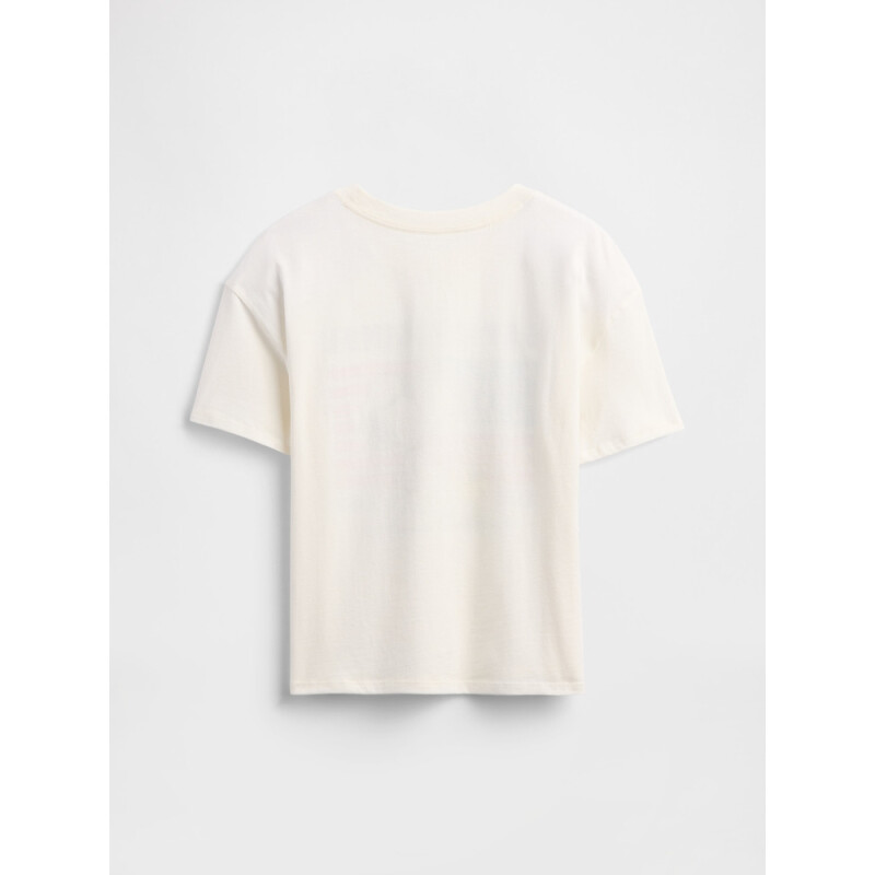 V-3PL SNOOPY LOGO AMERICANA SS RELAXTED TEE NEW OFF WHITE OPT1