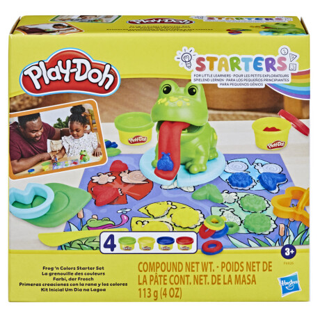 Juego Play-doh Primeras Creaciones con la Rana y Colores 001