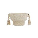 MACETA C/BORLAS 27.5x22x15.5CM MACETA C/BORLAS 27.5x22x15.5CM
