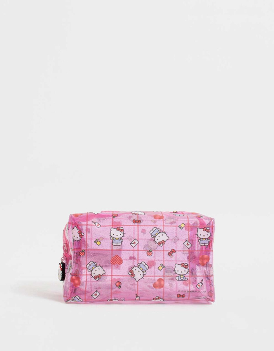 Cartuchera De Pvc ''hello Kitty'' - Combinacion Multicolor 