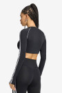 PLAYERA CORTA ESSENTIALS 3 FRA Negro