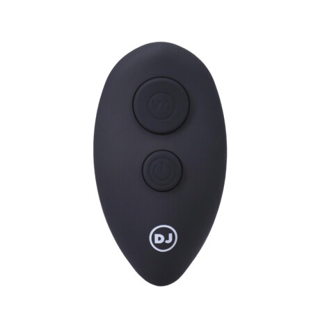 A Play Expander Plug Anal Vibrador con Control Negro