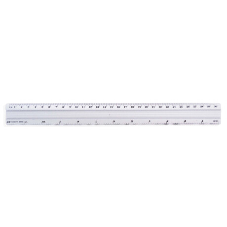 REGLA 30CM ALUMINIO 8174 Q960 M60 REGLA 30CM ALUMINIO 8174 Q960 M60