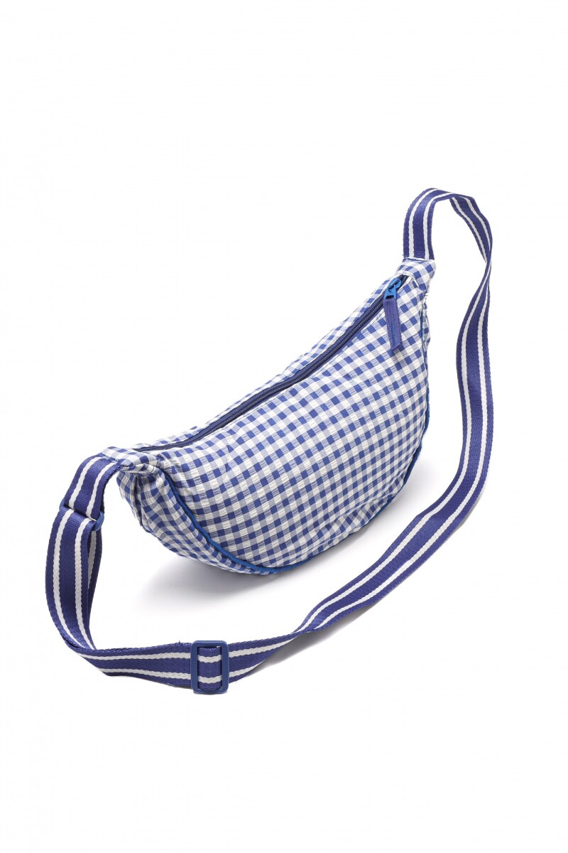 Bandolera Vichy - Azul 