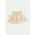SAIA CURTA FEM AMARELO CLARO