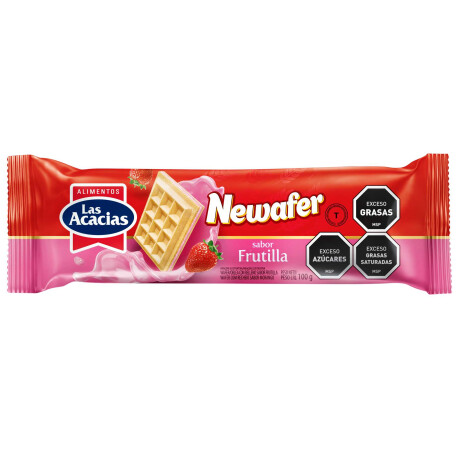 WAFFLE NEWAFER LAS ACACIAS 100G FRUTILLA WAFFLE NEWAFER LAS ACACIAS 100G FRUTILLA