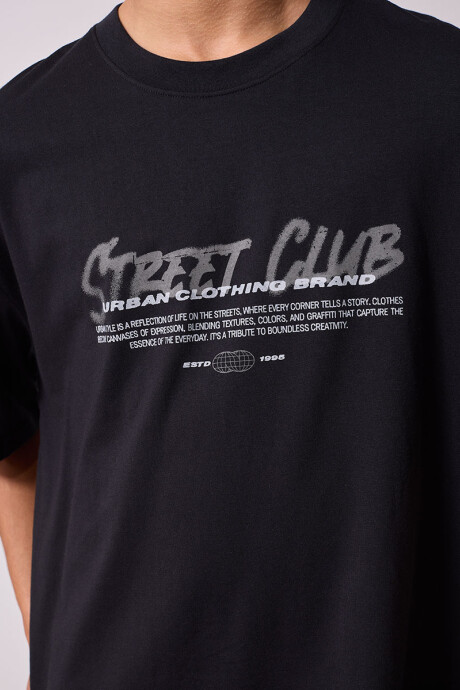 T-SHIRT MANON DIXIE Negro