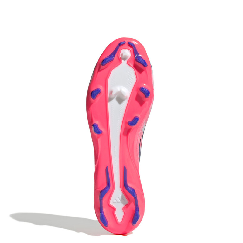 Championes Unisex Adidas F50 Hyperfast League Fg Blanco - Rosado