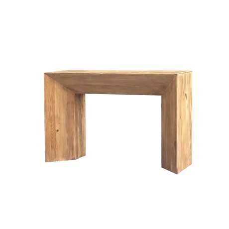 CONSOLA MADERA NATURAL-BEIGE VOLCANO NATURAL