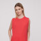 Remera Hortensia Rojo Coral