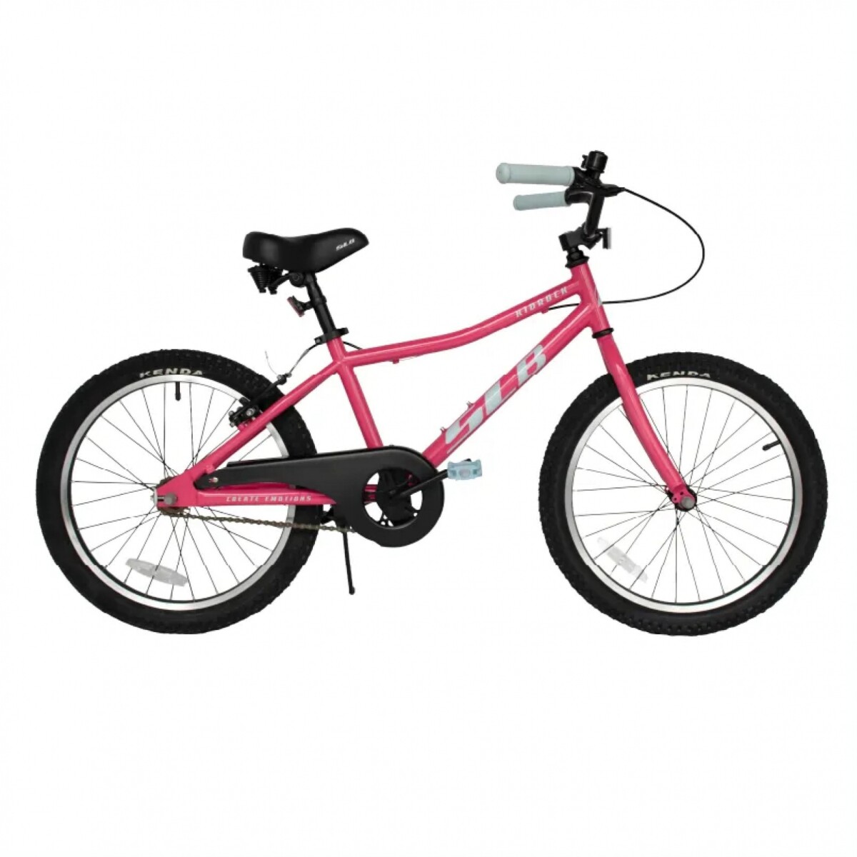 Bicicleta SLB Kidrock Rodado 20 Cuadro De Acero Freno V-Brake - Pink 