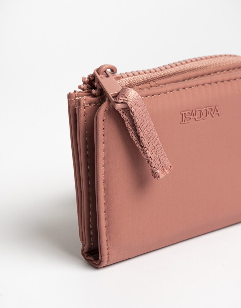 Billetera Nylon Billetera Material Reciclado Rosa - Rosa Oscuro