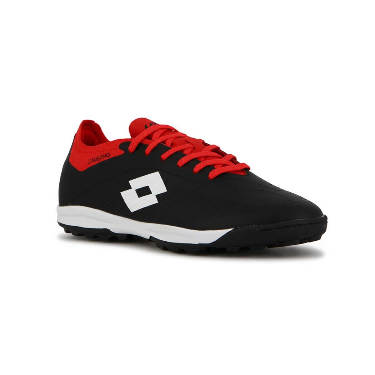 Lotto Salerno Futbol 5 Tf Hombre - Negro-Blanco 