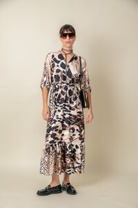 VESTIDO LIRIO DE LUNA Beige