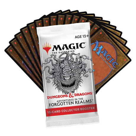 Collector Booster • Dungeons & Dragons Adventures in the Forgotten Realms [Inglés] Collector Booster • Dungeons & Dragons Adventures in the Forgotten Realms [Inglés]