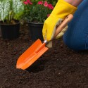 PALA DE JARDIN ANGOSTA CON MANGO 30CM TRAMONTINA NARANJA