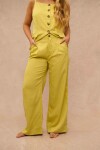 PANTALON CARIS LIMA Y BLANCO PANTALON CARIS LIMA Y BLANCO