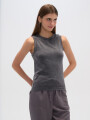 Musculosa Rerti Gris Topo