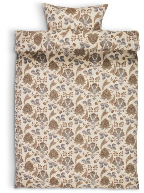 Juego funda nórdica satén MIMMI 155x220 arena osc Juego funda nórdica satén MIMMI 155x220 arena osc