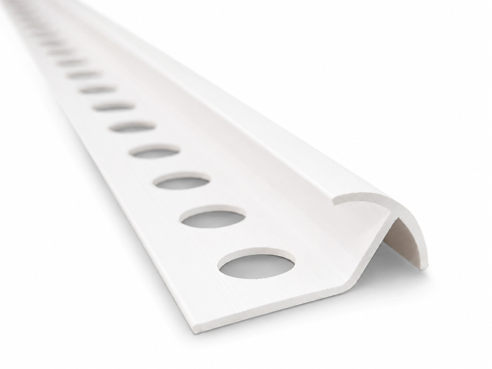 Perfil Guardacanto de PVC Reforzado 12mm Blanco 