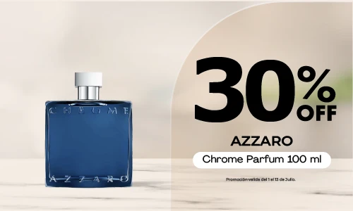 30% OFF Azzaro Chrome Parfum 100ml (código 133671)