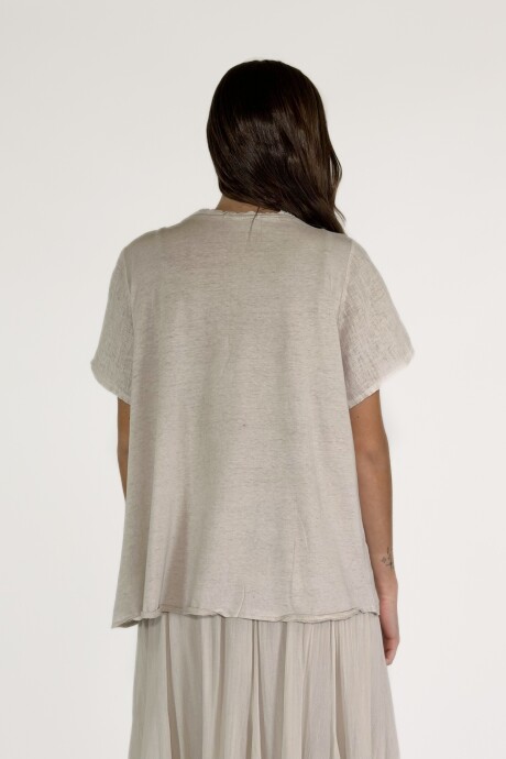 CAMISA TROPEA Beige