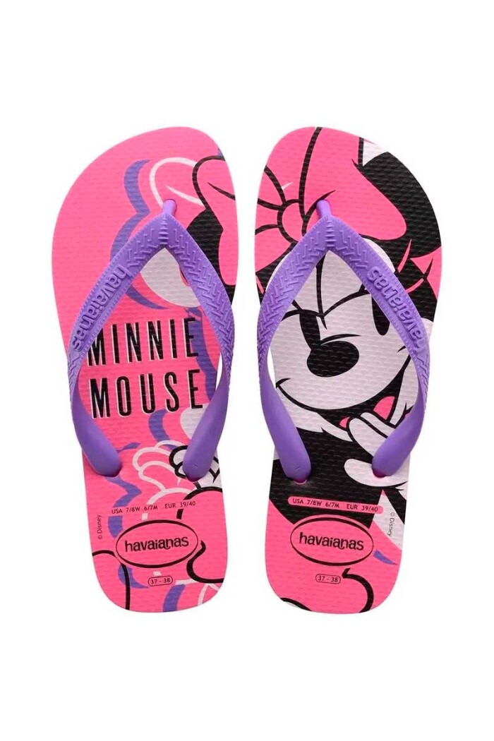 HAVAIANA TOP DISNEY MINNIE MOUSE FC Fuxia