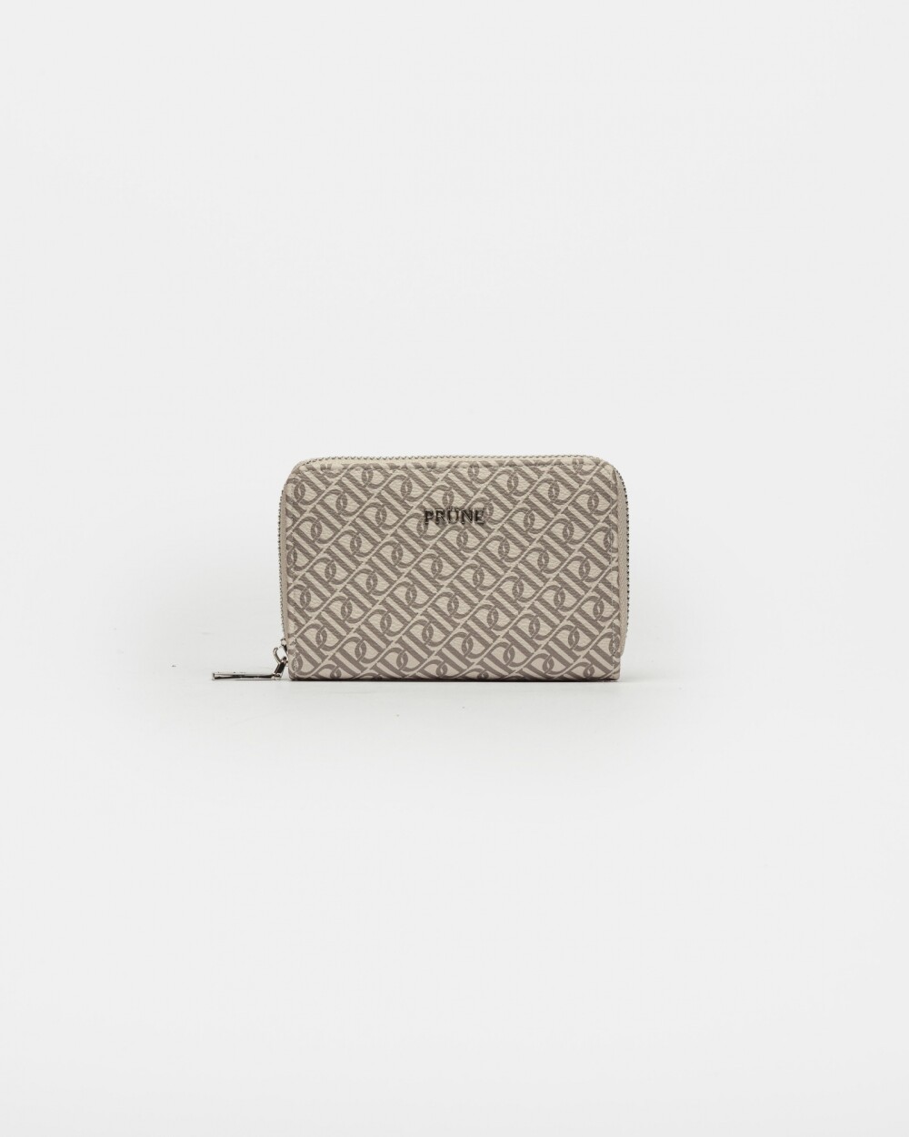 Billetera Monogram En Efecto Cuero Estampado Taupe
