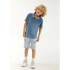 CAMISA POLO MM MASC AZUL MEDIO
