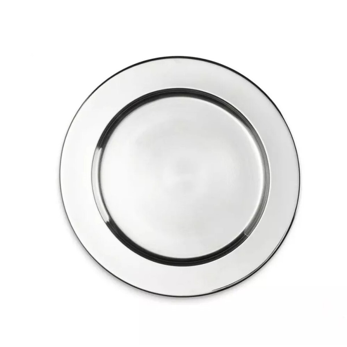PLATO DE SITIO D33CM ACERO 