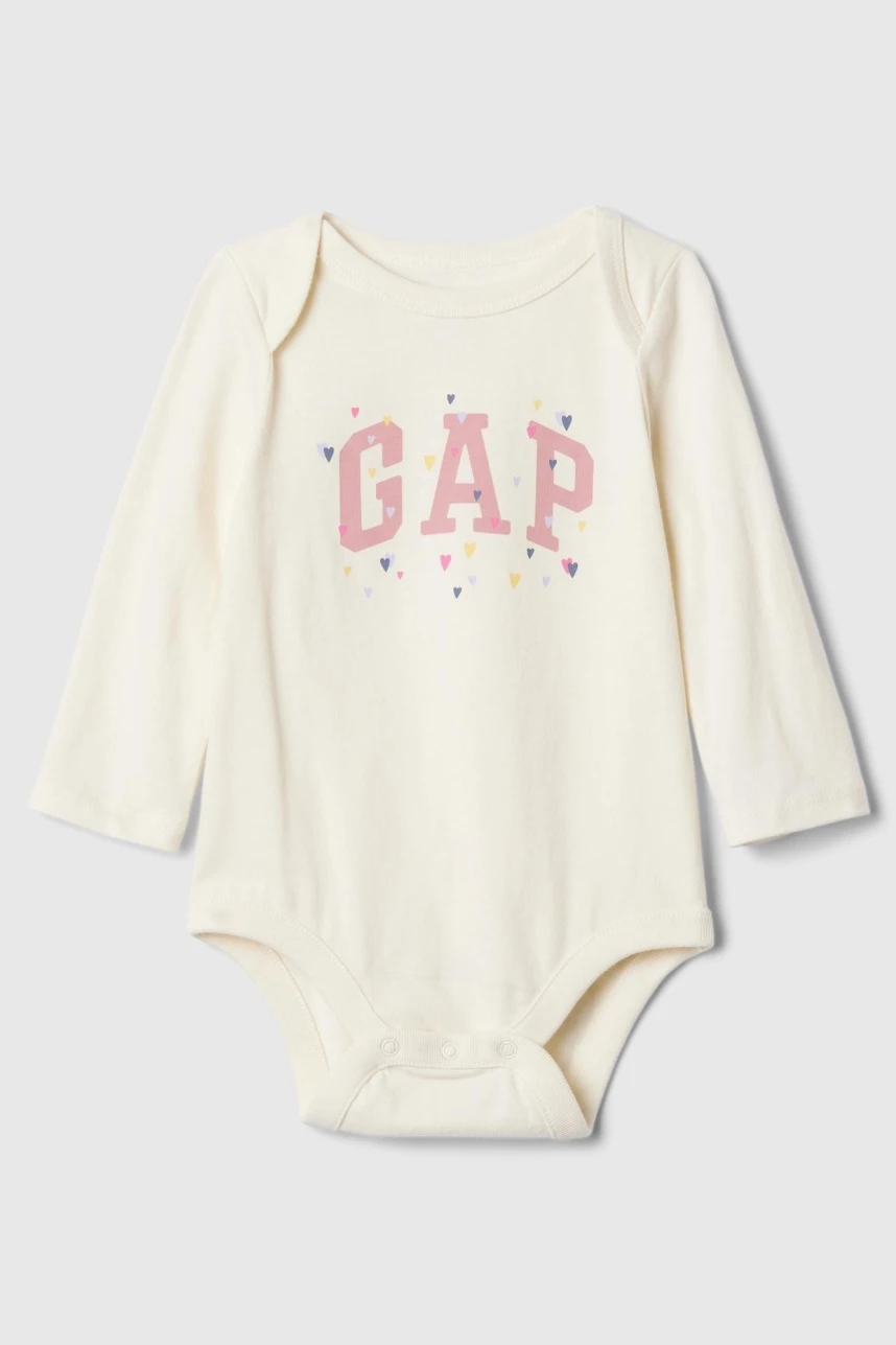 Body Logo Gap Bebè Ivory Frost
