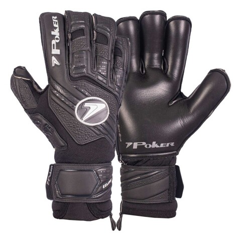 Guantes Golero Poker Profesional Campo Eclipse Negro-Negro