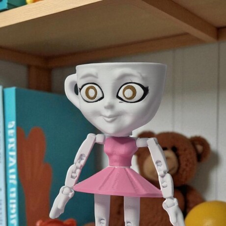 Figuras Articuladas Meme Italiano Brainrot Ballerina Capuchina
