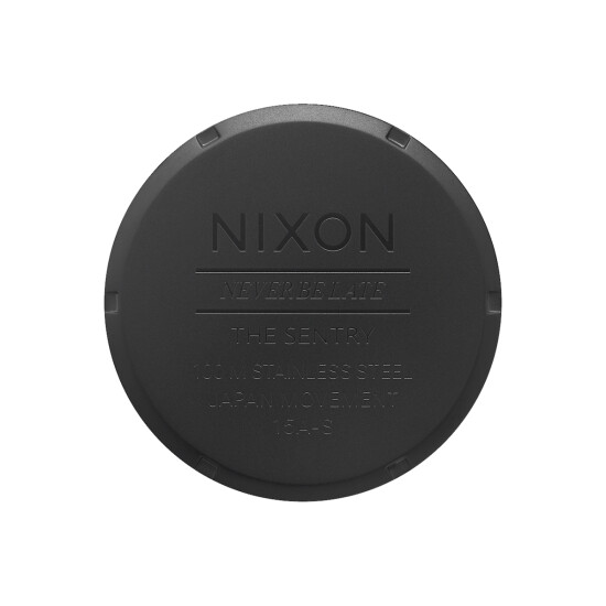 Reloj Nixon Clasico Acero Negro 0