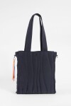 Shopper matelaseada azul marino