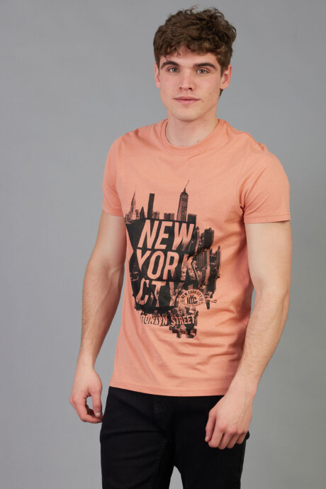 T-SHIRT NOVIDO PARADOX Coral