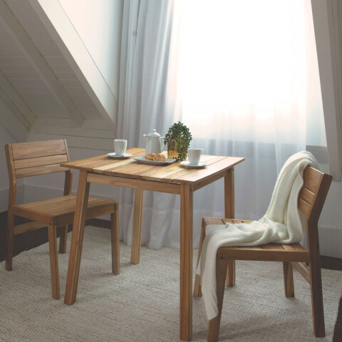Silla de madera barnizada "Verona" TB7046