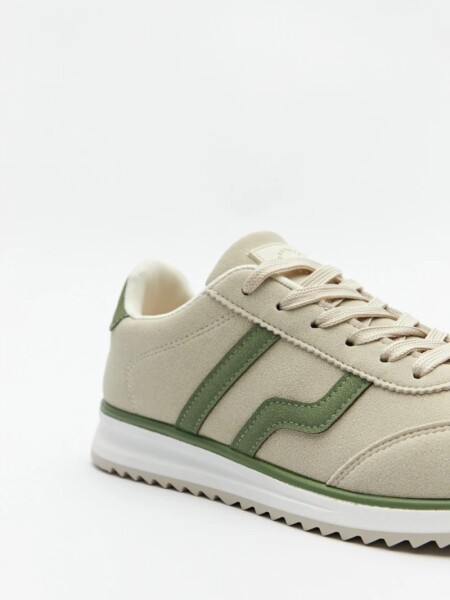 CALZADO PADDOCK DRAGONETTE BEI VERDE