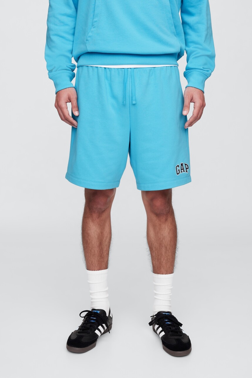 Short Deportivo Sin Felpa Logo Gap Hombre Aquarius