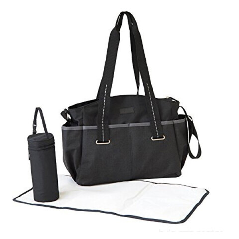 Bolso maternal con cambiador y porta mamadera Bolso maternal con cambiador y porta mamadera