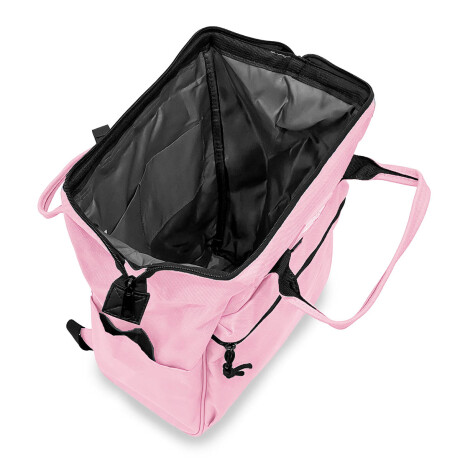 Mochila Cartera Everlast Bolso Dama Urbana Antirrobo Rosa