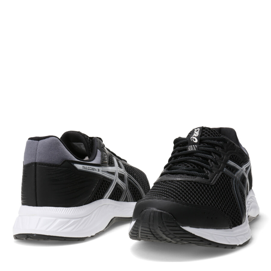 Championes de Hombre Asics Raiden 3 Negro - Gris