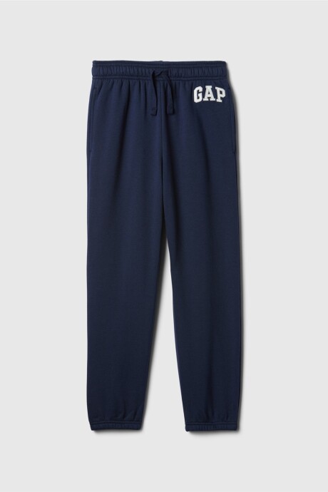 Pantalón Deportivo Logo Gap Niño Tapestry Navy