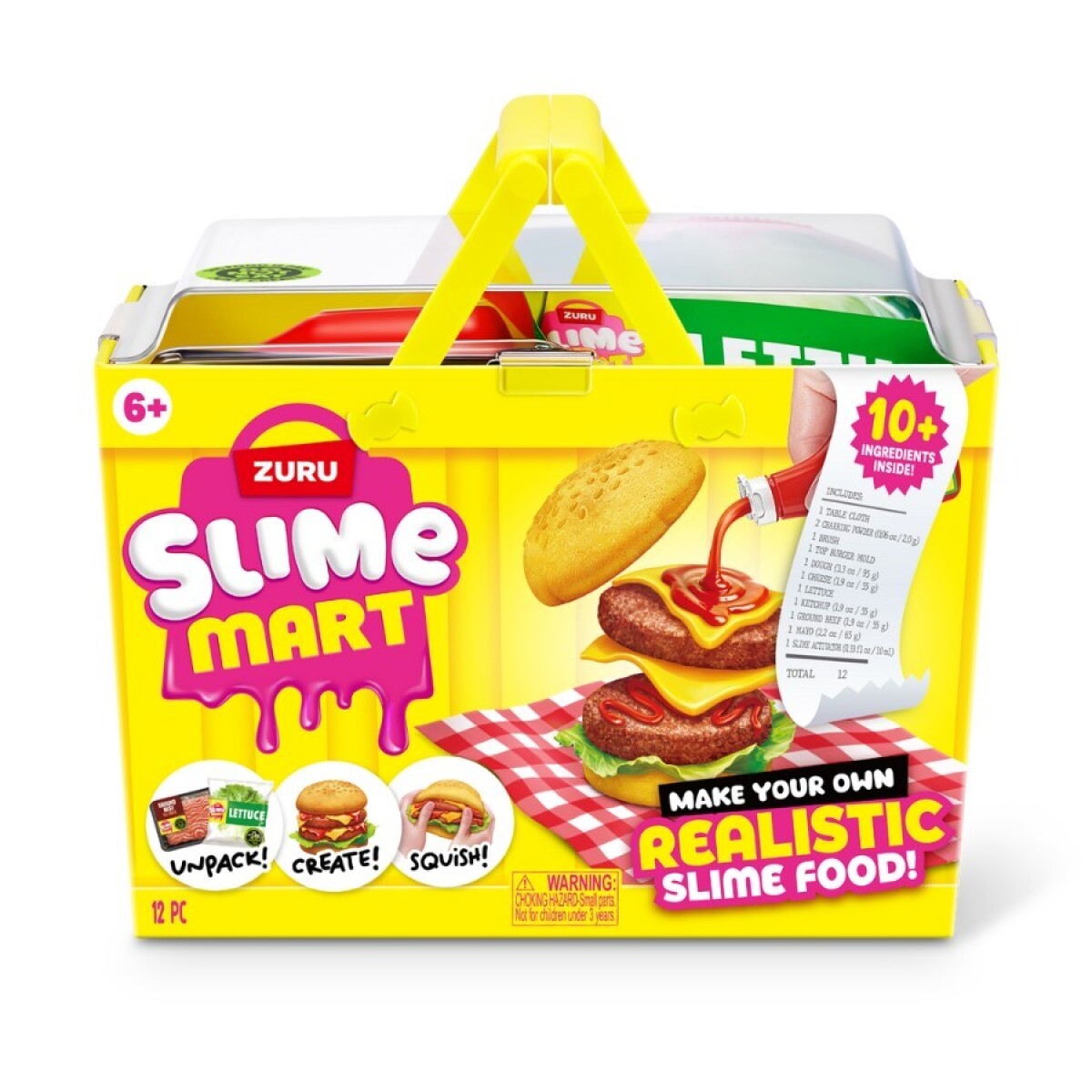 Slime Mart Canasto De Shopping Fast Food Universo Binario 