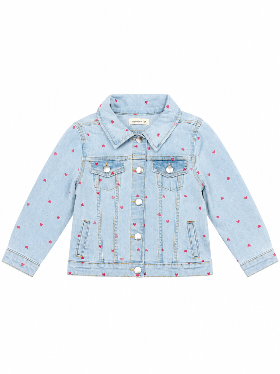 CAMPERA JEAN LARA - AZUL. 