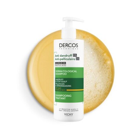 Dercos Shampoo Caspa Cabello Seco 390ml Dercos Shampoo Caspa Cabello Seco 390ml