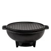 Brasero parrillero plancha lisa/ranurada 32 cm Brasero parrillero plancha lisa/ranurada 32 cm