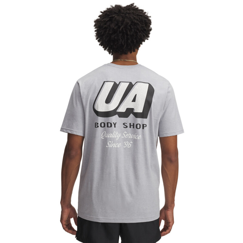 UA 60/40S BODY SHOP SS-WHT GRY-011