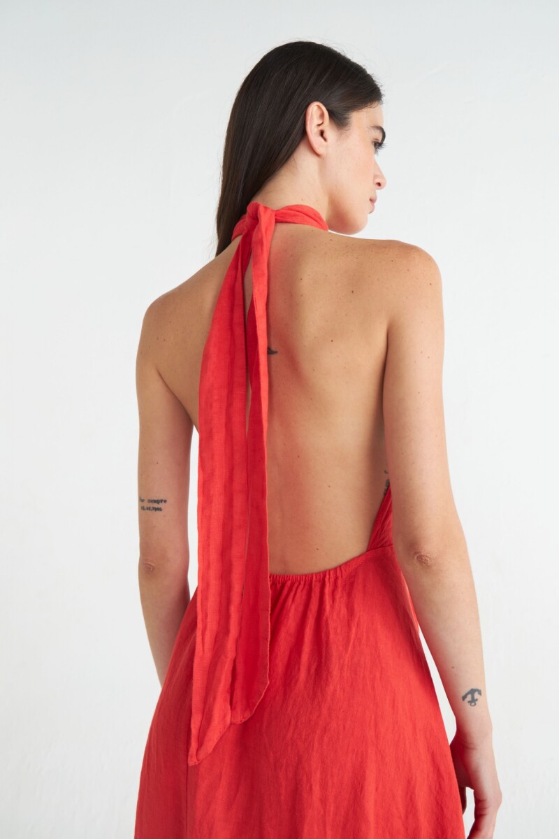 Vestido New Mediterraneo Rojo